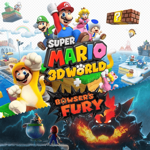 عکس آیکون و لوگوی بازی Super Mario 3D World + Bowser's Fury | Nintenland.ir