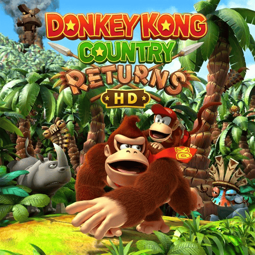 عکس آیکون و لوگوی بازی Donkey Kong Country Returns HD | Nintenland.ir