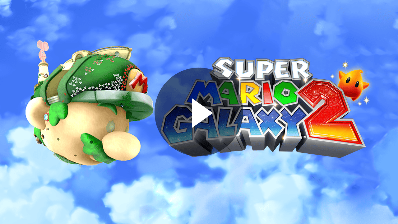 Super Mario Galaxy 2 Trailer Poster