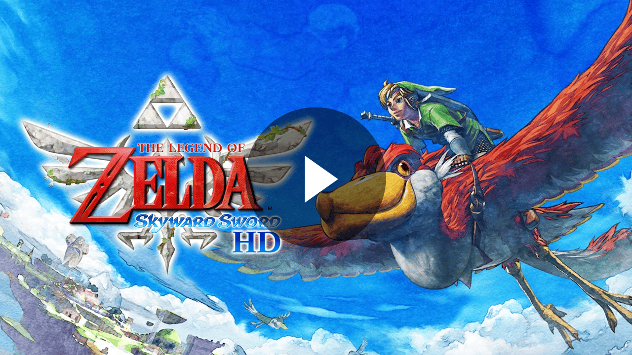 The Legend of Zelda: Skyward Sword HD Trailer Poster