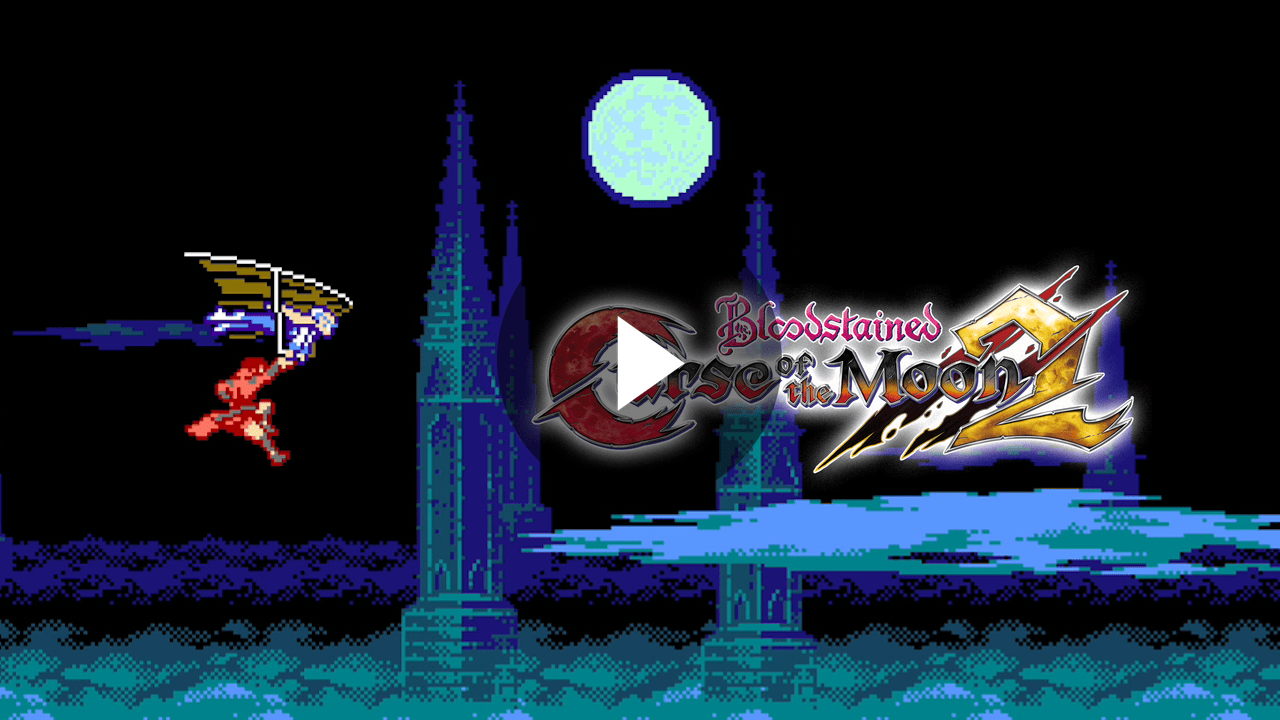 Bloodstained: Curse of the Moon 2 Trailer Poster