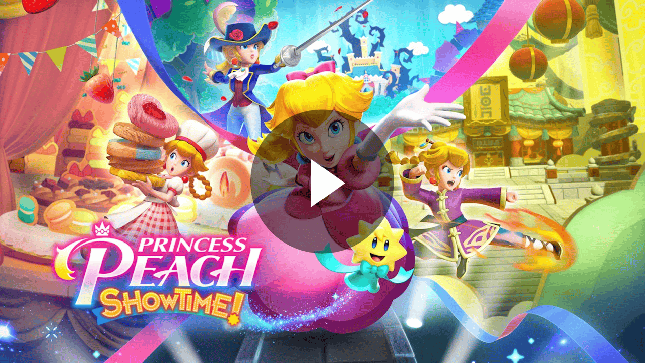 Princess Peach: Showtime! Trailer Poster