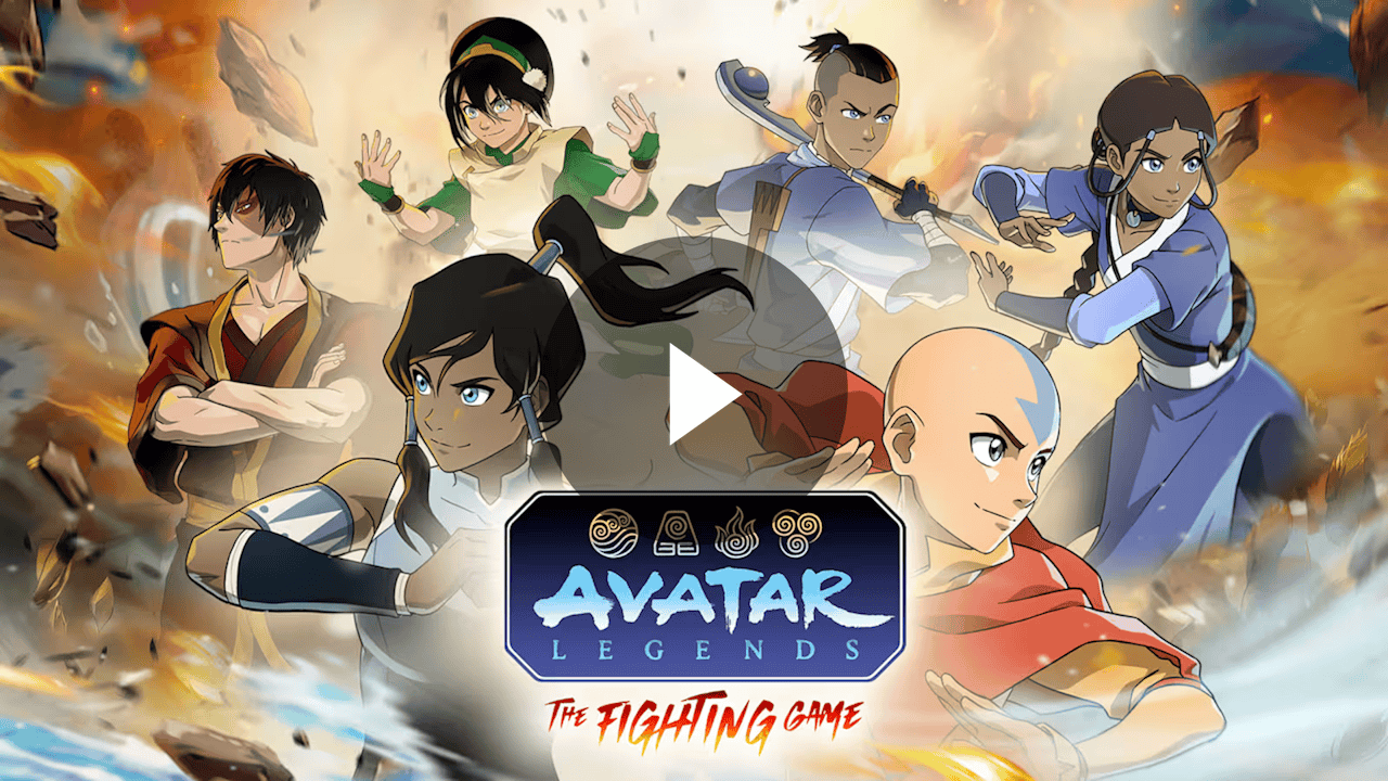 Avatar Legends: The Fighting Game Trailer Poster
